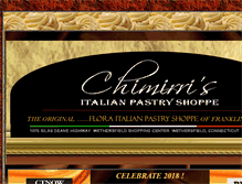 Tablet Screenshot of chimirrispastry.com